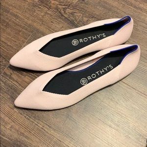 Petal Pink Rothy’s Points 10